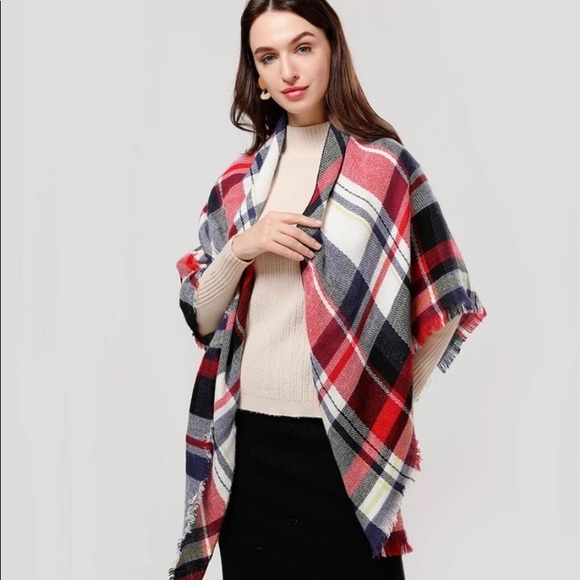 Triangle Shawl Scarf - Picture 3 of 8